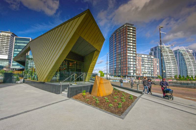 The Bund, Media City, Salford