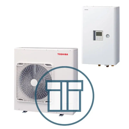 Toshiba Estia luft-vann - Luft–vann varmepumpe