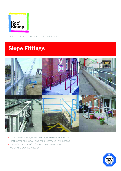 Kee Klamp® Slope Fittings