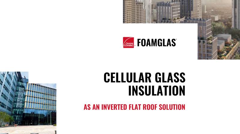 Cellular Glass Insulation as an Inverted Flat Roof Solution