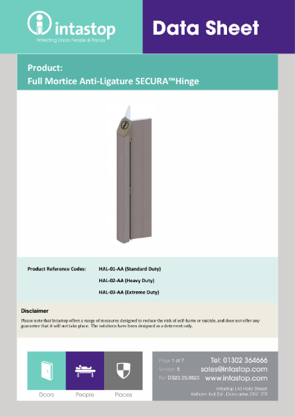 SECURAHinge Data Sheet