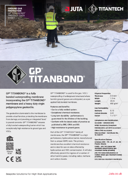 JUTA GP® Titanbond - Product Datasheet