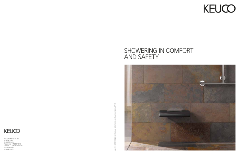 KEUCO Showering Comfort and Safety