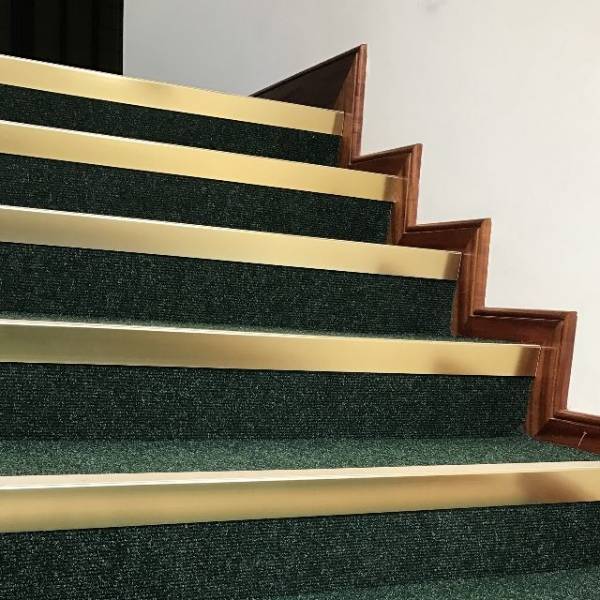 Traditional Bronze/ Brass Effect Stair Nosing/ Stair Edging NBS Source