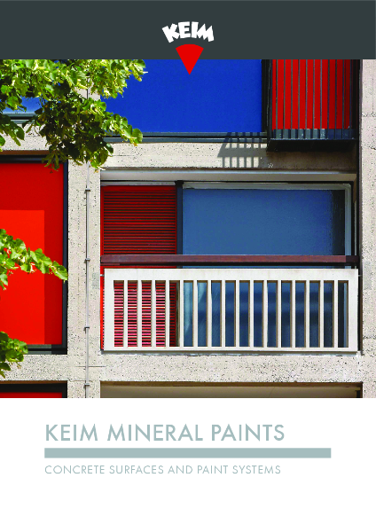 Keim Mineral Paints - Concrete Brochure
