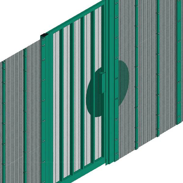 Lockmaster SR3 Single Panic Out Gate - Carbon steel gate