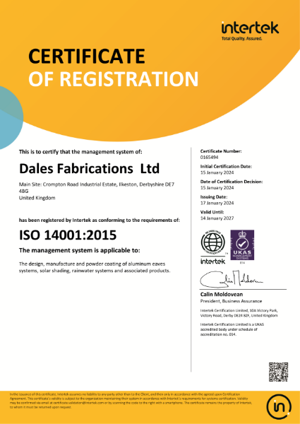 ISO 14001:2015 Environmental Management 
