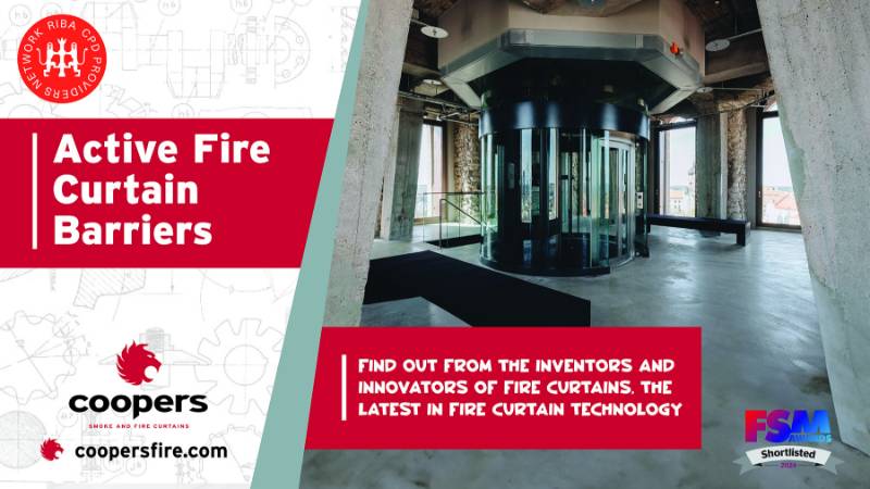 Active Fire Curtain Barriers
