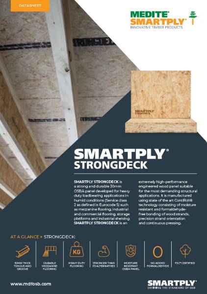 SMARTPLY STRONGDECK Datasheet