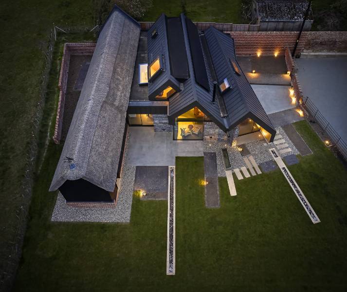 Contemporary Rooflights Create Low Energy, Sustainable ‘Forever Home’ For Retired Couple