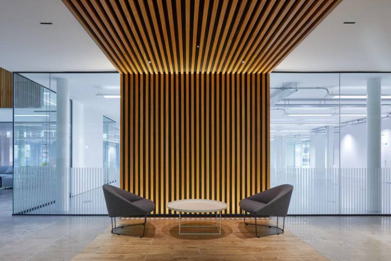 Acoustic Wood Panels (Slatted) & and Aluminium 'TIMBER EFFECT' - Acoustic Wall Panels