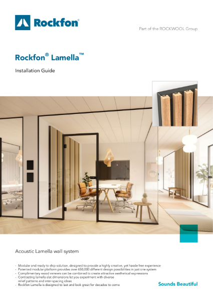 Rockfon Lamella Installation Guide