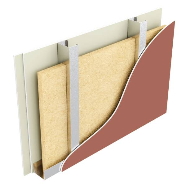 Metsec SFS Infill Wall with Windliner Sheathing Board, BG Internal Boards, Fire performance 90 min