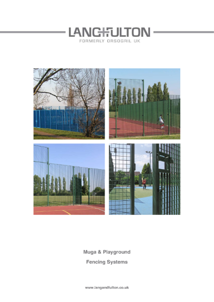 MUGA and Playground Fencing Systems