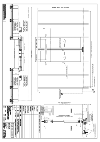 GEZE Slimdrive SL NT bi parting doors (Aluminium doors)