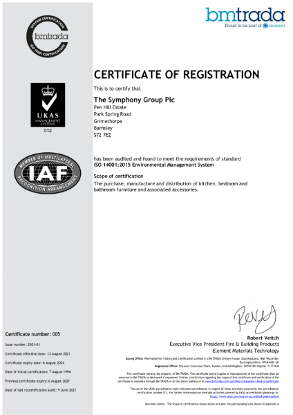 ISO 14001 2015 Environmental Management System