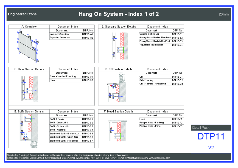 SureStone - Technical Drawings