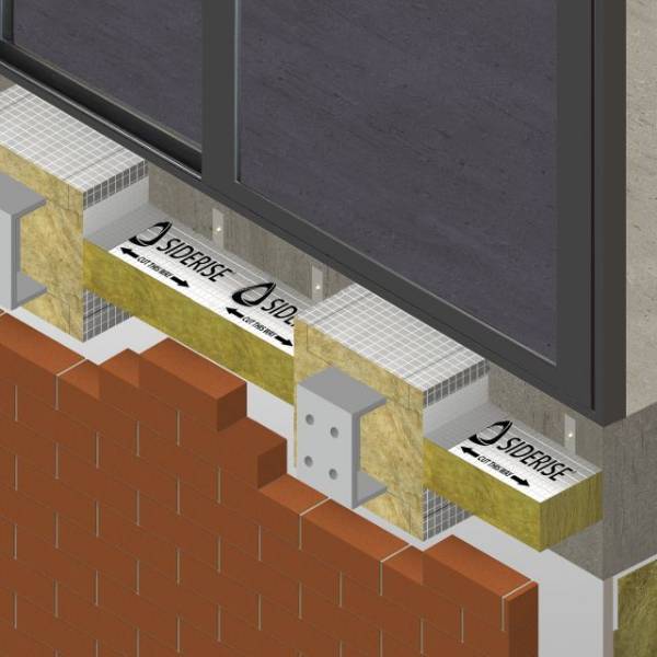 SIDERISE BB Balcony Bracket Cavity Barrier kit