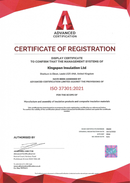 ISO 37301:2021 - Selby