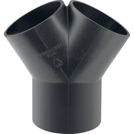 Geberit HDPE Breeches Branch Fitting 2 X 30°