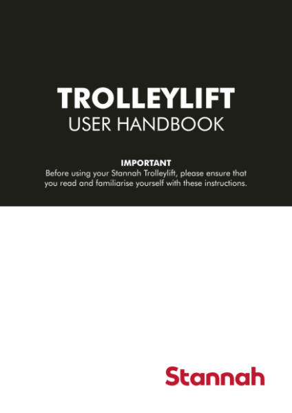 Stannah Trolleylift 250-300kg user handbook