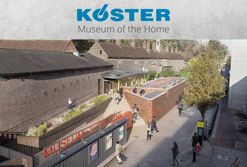 Museum of the Home, London. Koster TPO Single Ply Membrane.