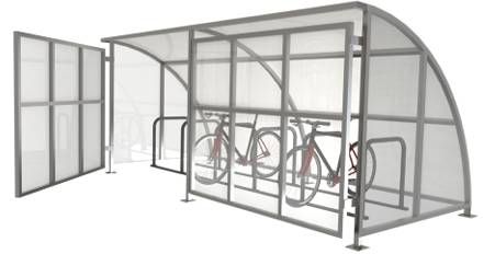 CuvaCurve - Cycle Shelter