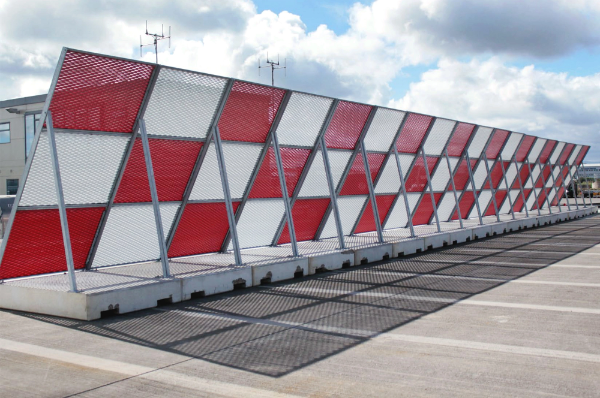 Jet Blast Barriers - Mesh Type