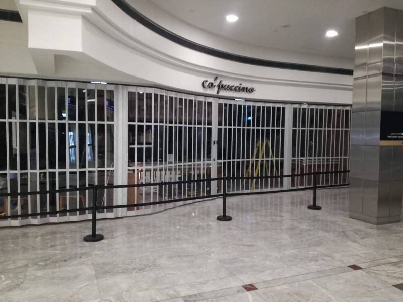 Flexiglide sliding folding curved shutters used by the biggest brands