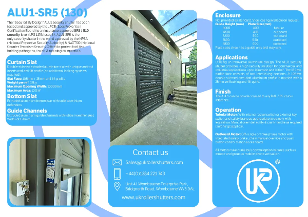 ALU1-SR5-Datasheet