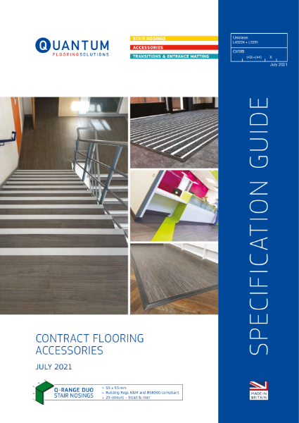 Flooring Accessories & Access Solutions Specification Guide 2021