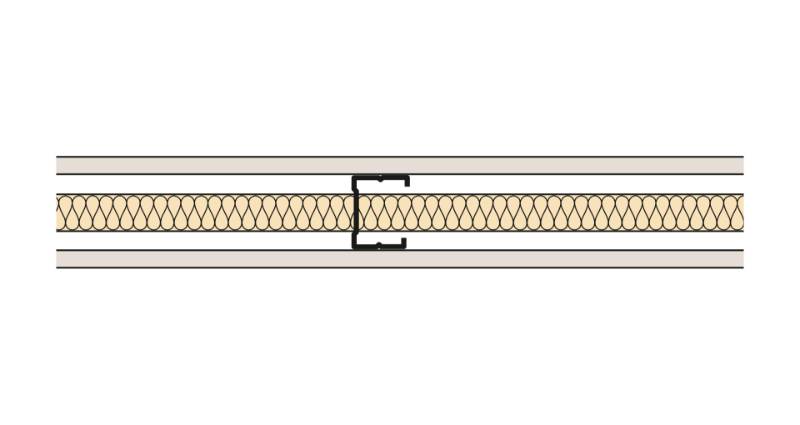 Siniat Single Frame Metal Stud Partition CS50R-12St-25G - Metal Stud Partitioning