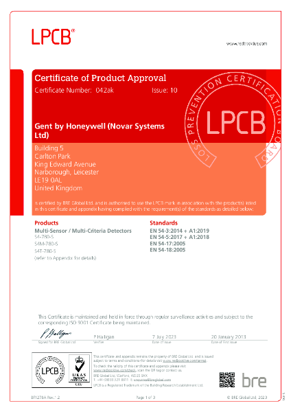LPCB Certification 