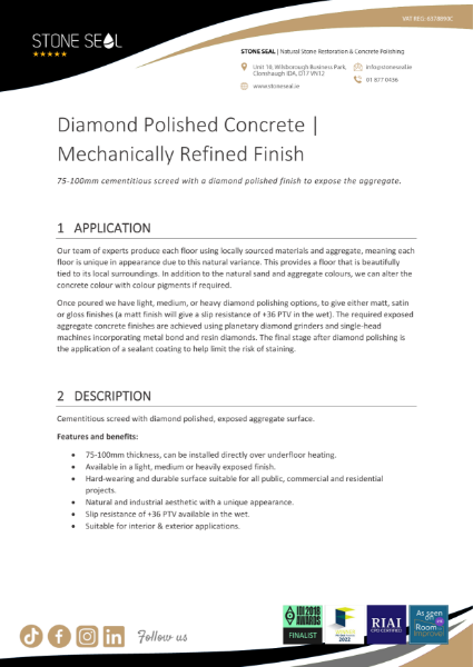 Diamond Polished Concrete