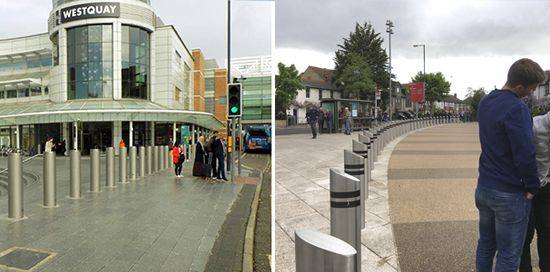 Binns Canada Truckstopper 7-40 Impact tested Bollard