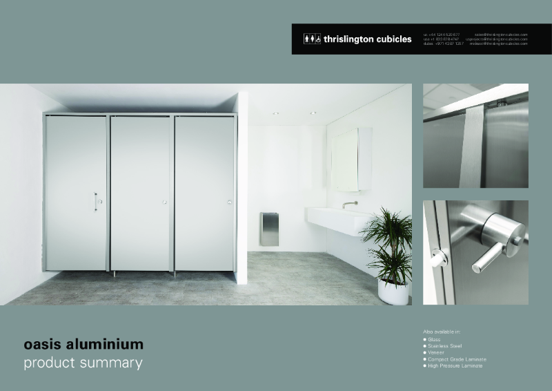Oasis Aluminium-Product Summary-Thrislington