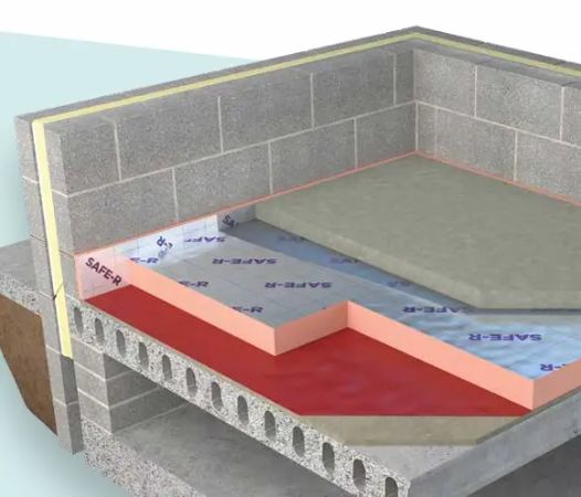 Safe-R S019/MA (floor) Underfloor Insulation   - Phenolic Rigid Foam Insulation