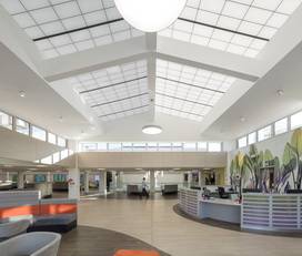 Kalwall Translucent Cladding - Benenden Hospital