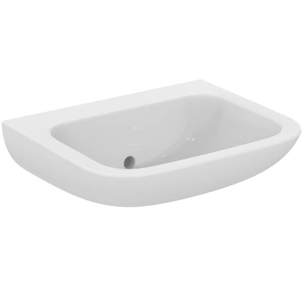Contour 21+ 60cm Back Outlet Washbasin HBN 00-10 HTM64 (LB H L)  - Washbasin