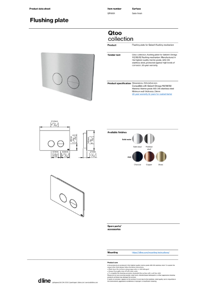 Data sheet - QF6001M