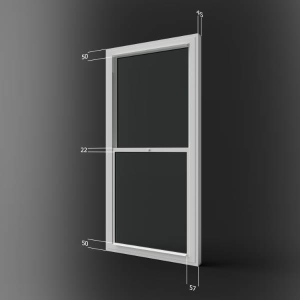 Balanced Vertical Sliding Unit - Secondary Glazing Unit