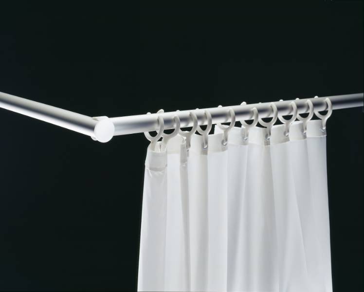 Shower Curtain Rail - Opening Or L-shaped