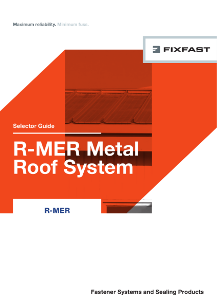 R-MER Metal Roof System Selector Guide