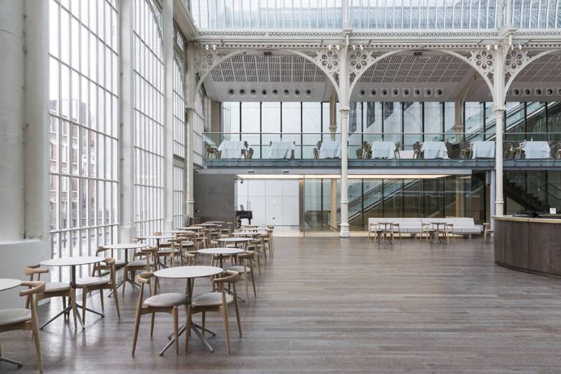 Junckers dark grey floor for The Paul Hamlyn Hall at The Royal Opera House