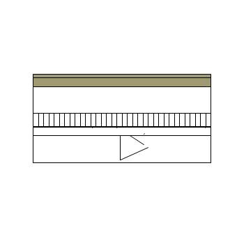 Ground bearing floor with timber sheeting, battens, concrete slab and rigid board insulation