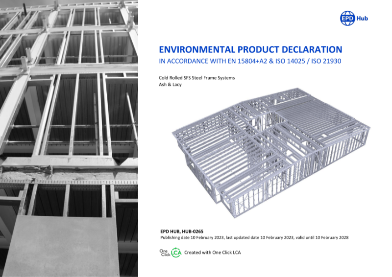 EPD - Steel Frame Systems