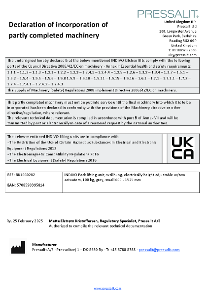 UK Conformity Assessed (UKCA)