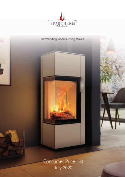 Spartherm freestanding wood stoves price list 2020