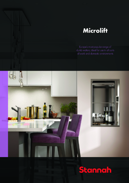 Stannah Microlift Service Lift (Dumbwaiter) brochure