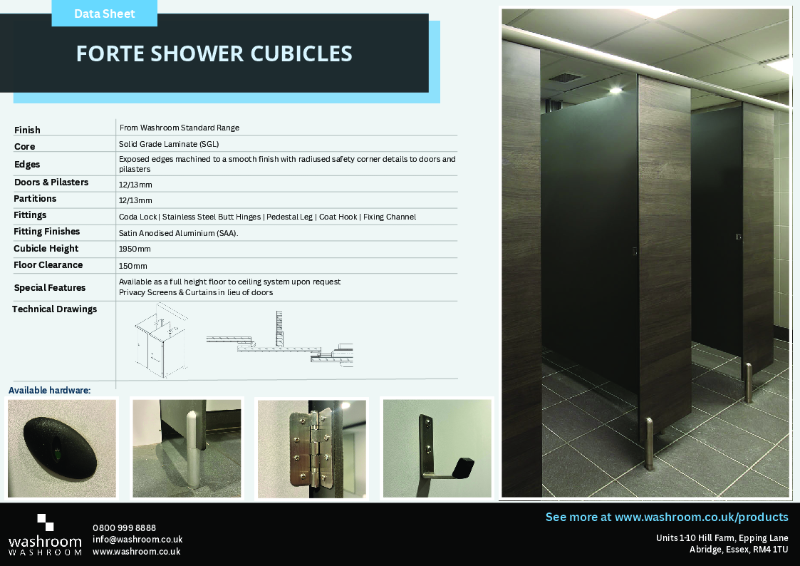 Forte Shower Cubicles